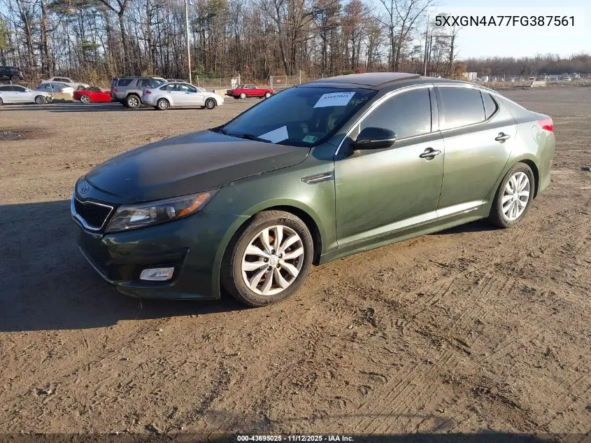 5XXGN4A77FG387561 2015 Kia Optima Ex