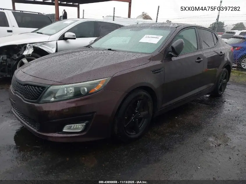 5XXGM4A75FG397282 2015 Kia Optima Lx