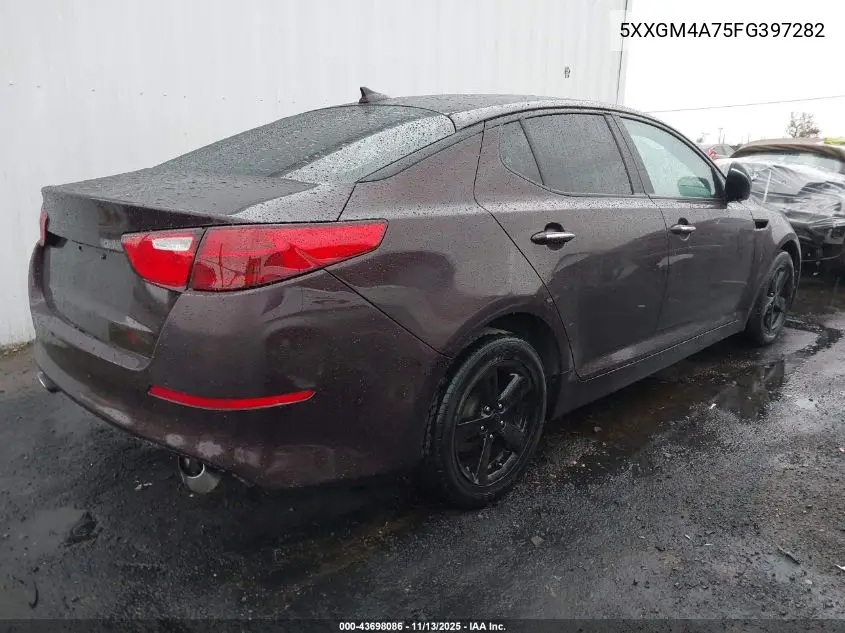 5XXGM4A75FG397282 2015 Kia Optima Lx