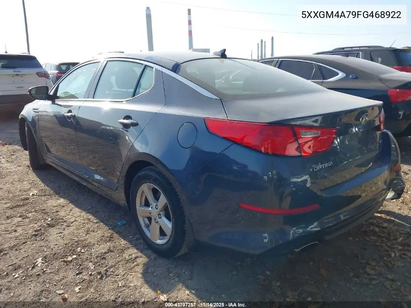 5XXGM4A79FG468922 2015 Kia Optima Lx