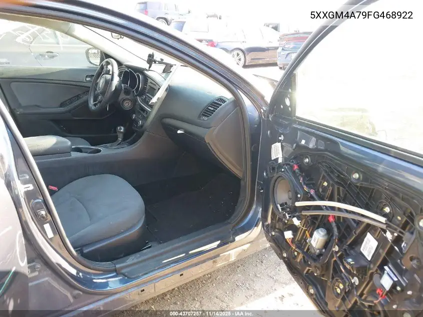 5XXGM4A79FG468922 2015 Kia Optima Lx