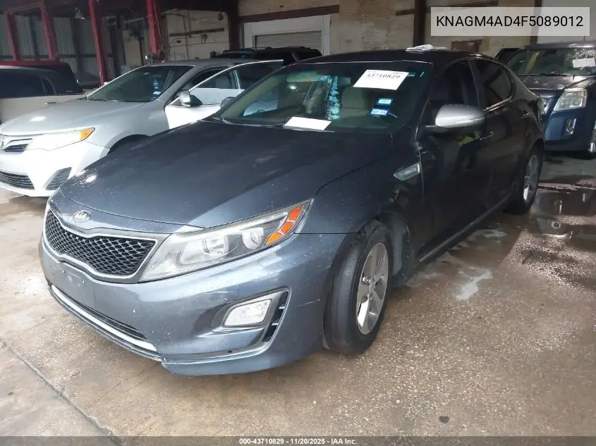 KNAGM4AD4F5089012 2015 Kia Optima Hybrid