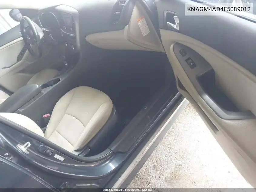 KNAGM4AD4F5089012 2015 Kia Optima Hybrid