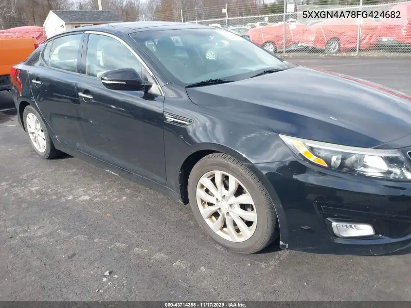 5XXGN4A78FG424682 2015 Kia Optima Ex