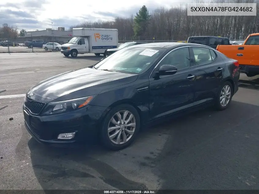 5XXGN4A78FG424682 2015 Kia Optima Ex