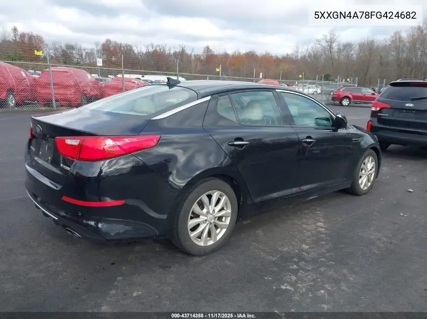 5XXGN4A78FG424682 2015 Kia Optima Ex