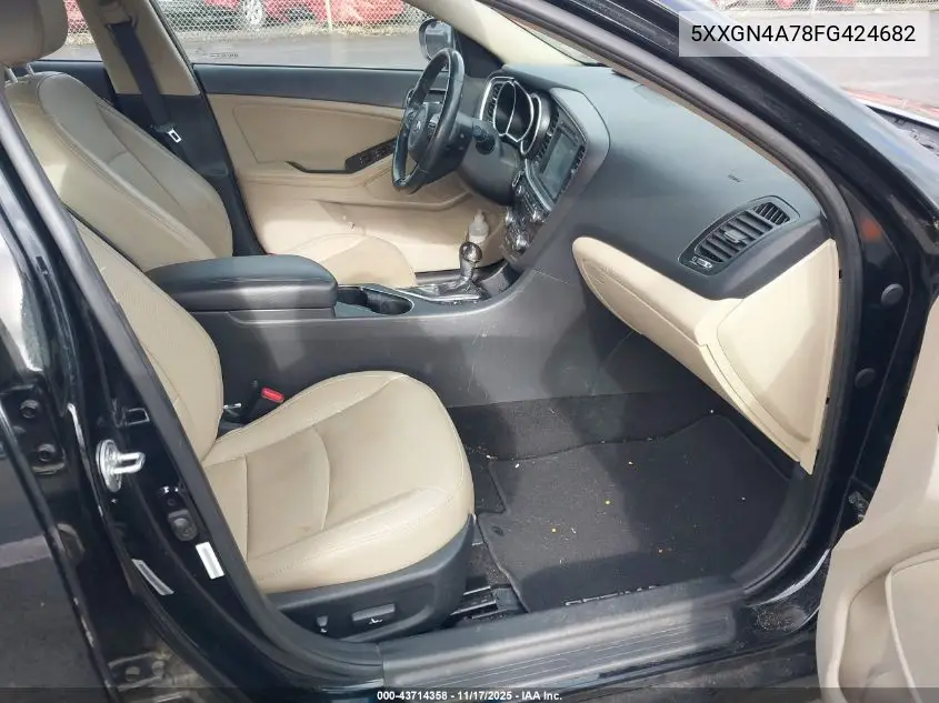 5XXGN4A78FG424682 2015 Kia Optima Ex