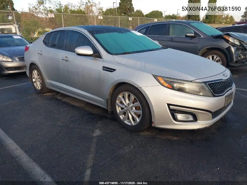 5XXGN4A76FG381590 2015 Kia Optima Ex