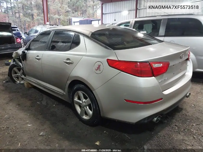 KNAGM4A7XF5573518 2015 Kia Optima Lx