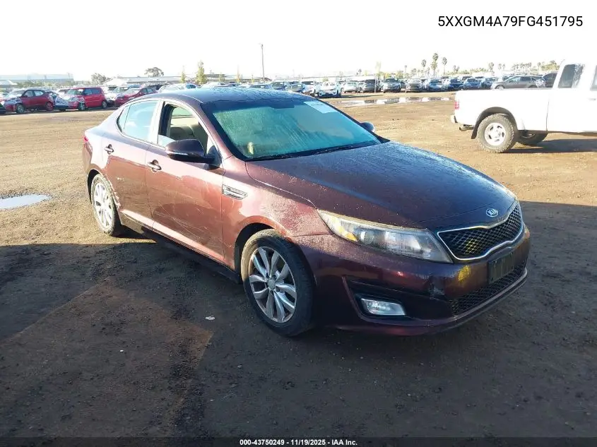 5XXGM4A79FG451795 2015 Kia Optima Lx