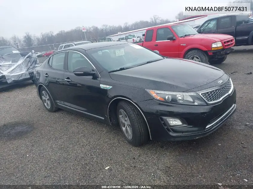 KNAGM4AD8F5077431 2015 Kia Optima Hybrid