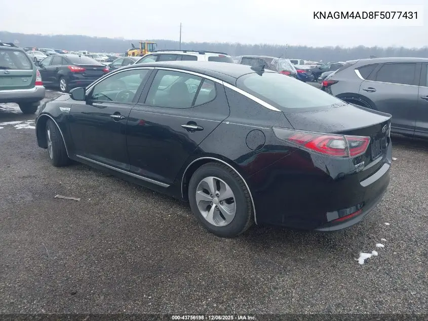 KNAGM4AD8F5077431 2015 Kia Optima Hybrid