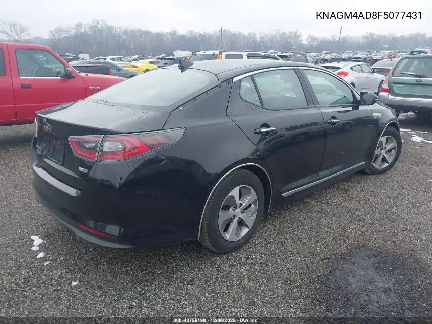KNAGM4AD8F5077431 2015 Kia Optima Hybrid