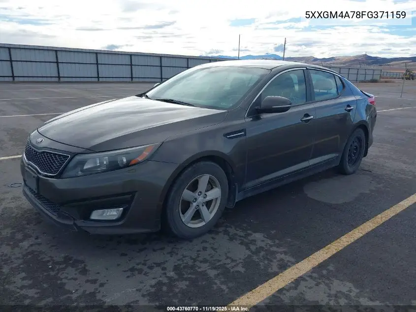 5XXGM4A78FG371159 2015 Kia Optima Lx