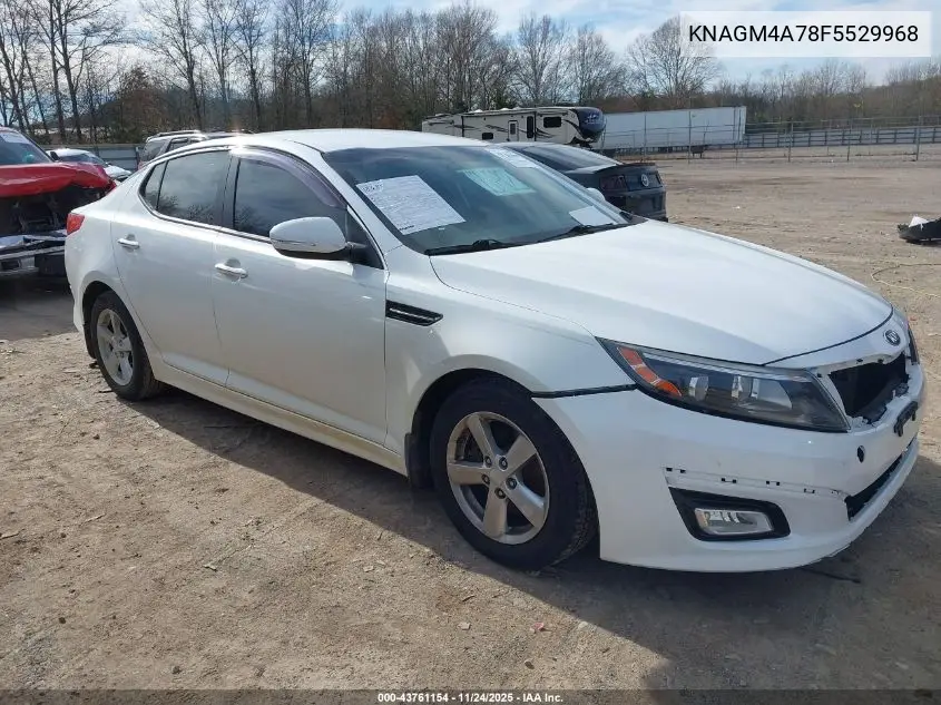 KNAGM4A78F5529968 2015 Kia Optima Lx