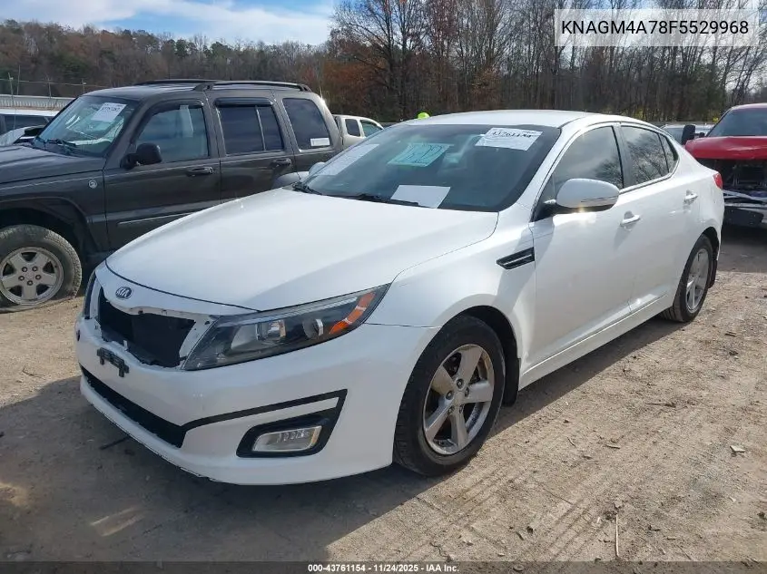 KNAGM4A78F5529968 2015 Kia Optima Lx