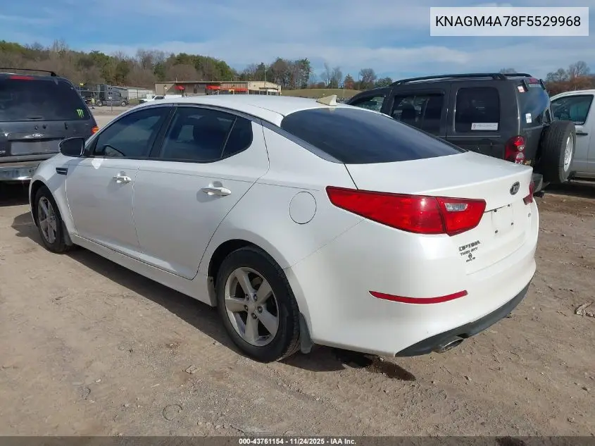 KNAGM4A78F5529968 2015 Kia Optima Lx