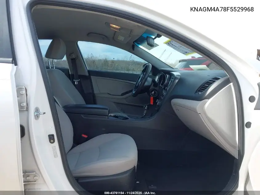 KNAGM4A78F5529968 2015 Kia Optima Lx