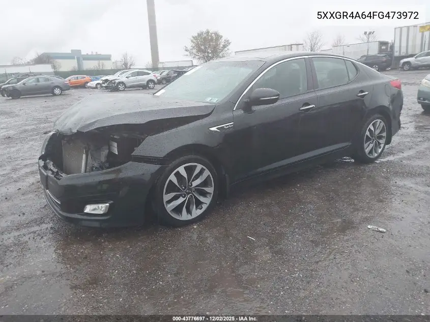 5XXGR4A64FG473972 2015 Kia Optima Sx Turbo