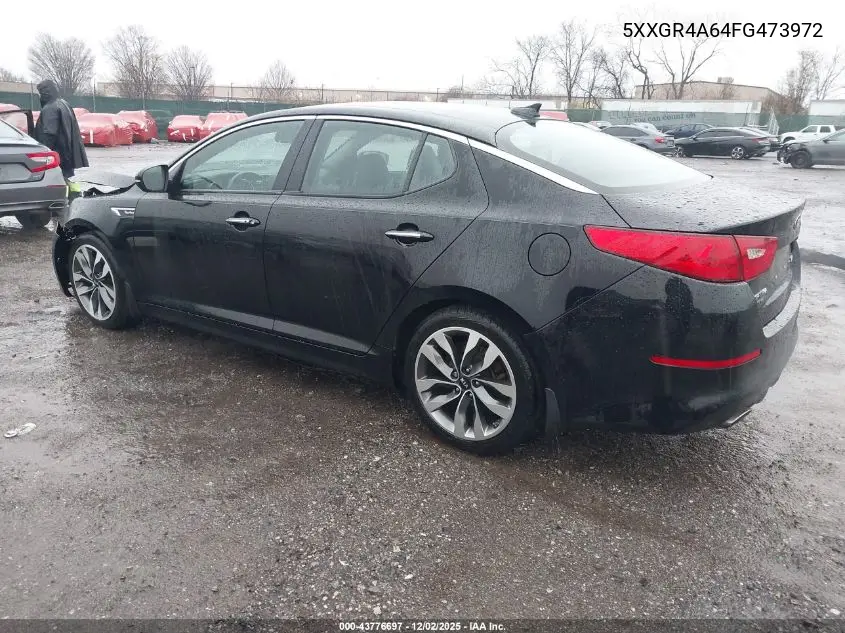 5XXGR4A64FG473972 2015 Kia Optima Sx Turbo