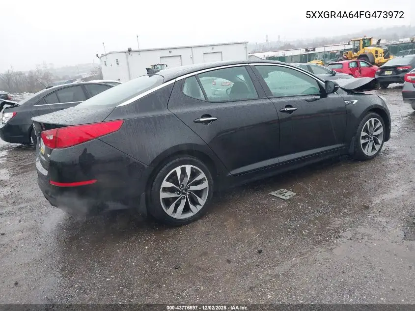 5XXGR4A64FG473972 2015 Kia Optima Sx Turbo
