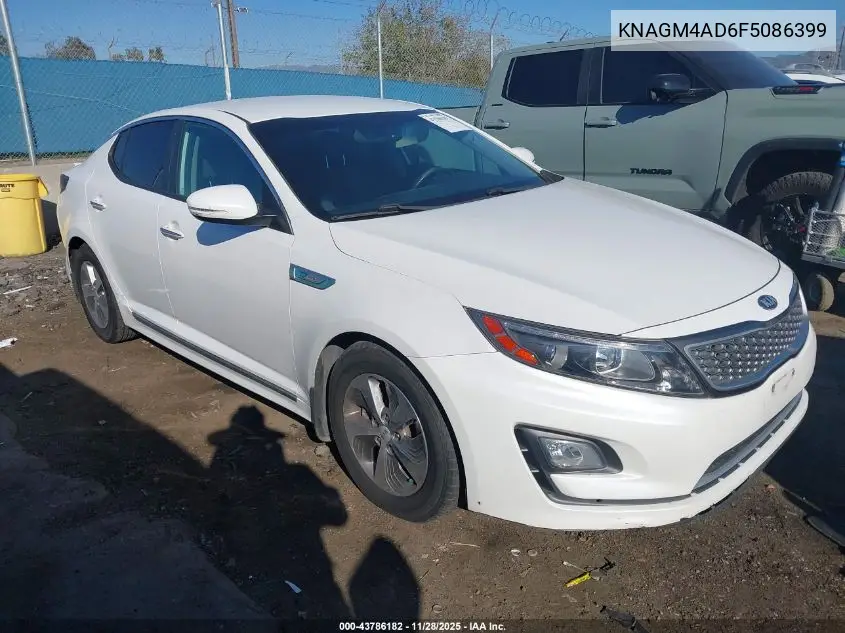 KNAGM4AD6F5086399 2015 Kia Optima Hybrid