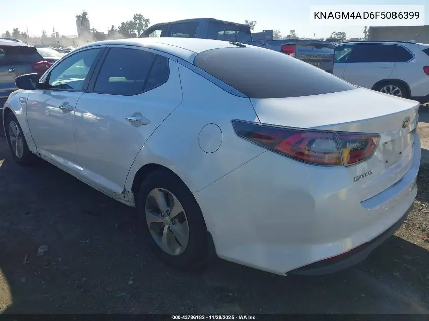 KNAGM4AD6F5086399 2015 Kia Optima Hybrid