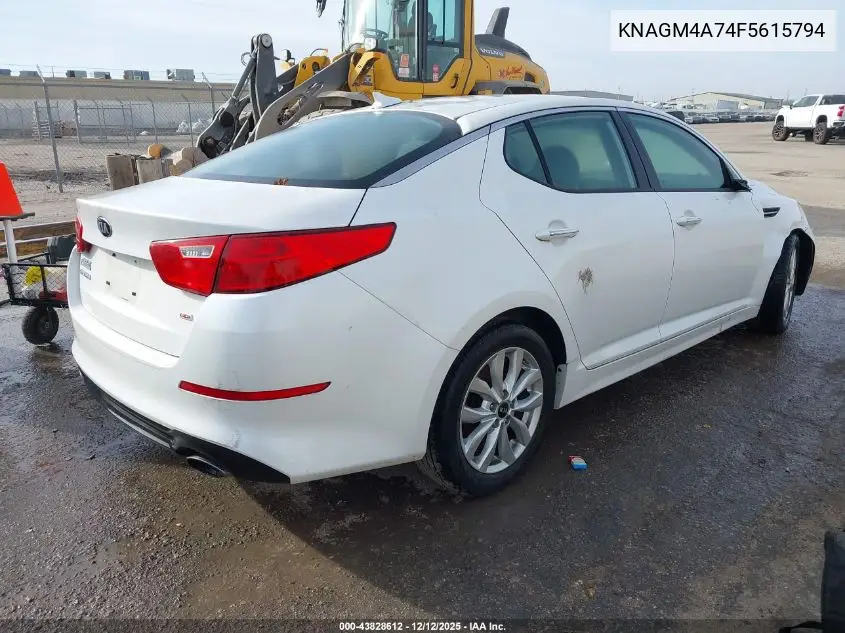 KNAGM4A74F5615794 2015 Kia Optima Lx
