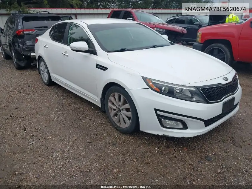 KNAGM4A78F5620674 2015 Kia Optima Lx
