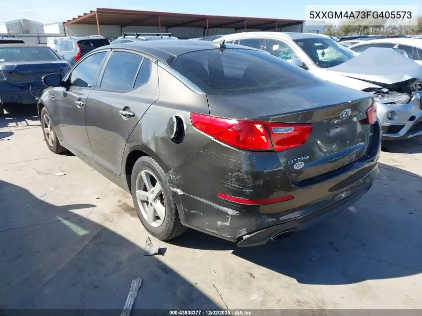 5XXGM4A73FG405573 2015 Kia Optima Lx