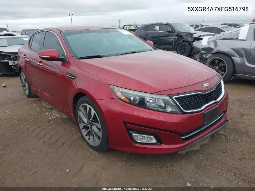 5XXGR4A7XFG516798 2015 Kia Optima Sx