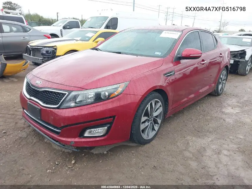 5XXGR4A7XFG516798 2015 Kia Optima Sx