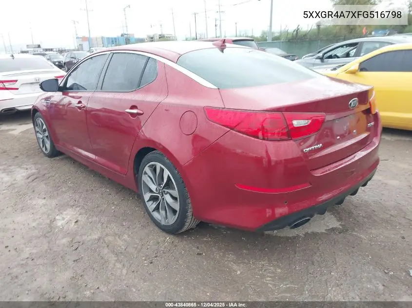 5XXGR4A7XFG516798 2015 Kia Optima Sx