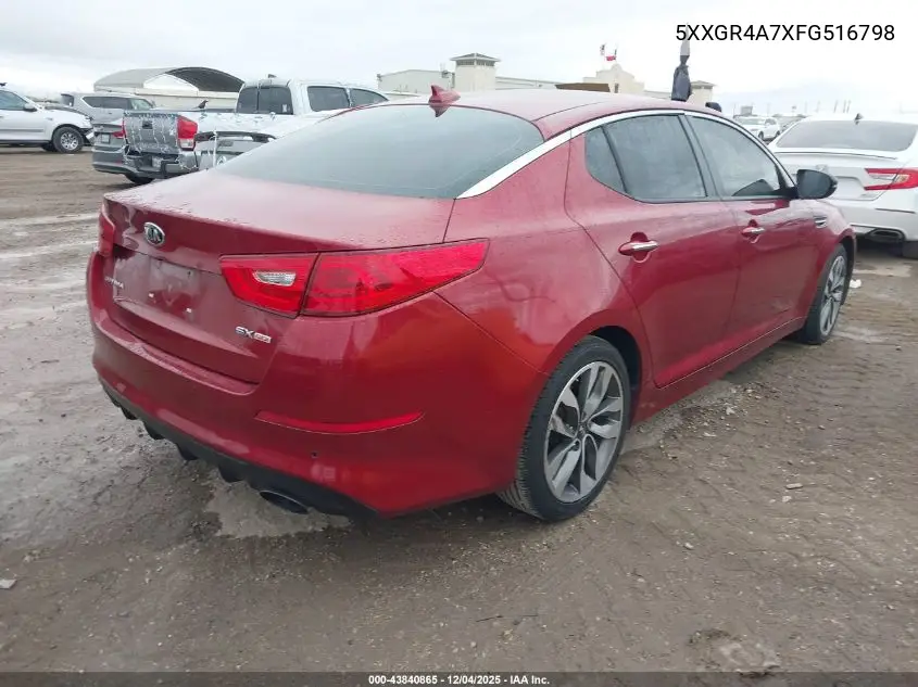 5XXGR4A7XFG516798 2015 Kia Optima Sx