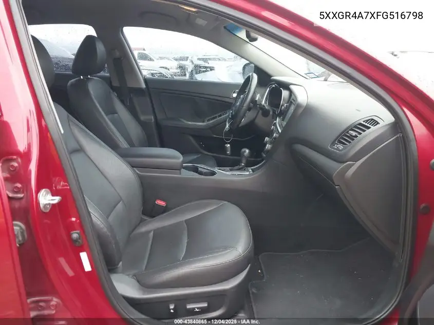 5XXGR4A7XFG516798 2015 Kia Optima Sx