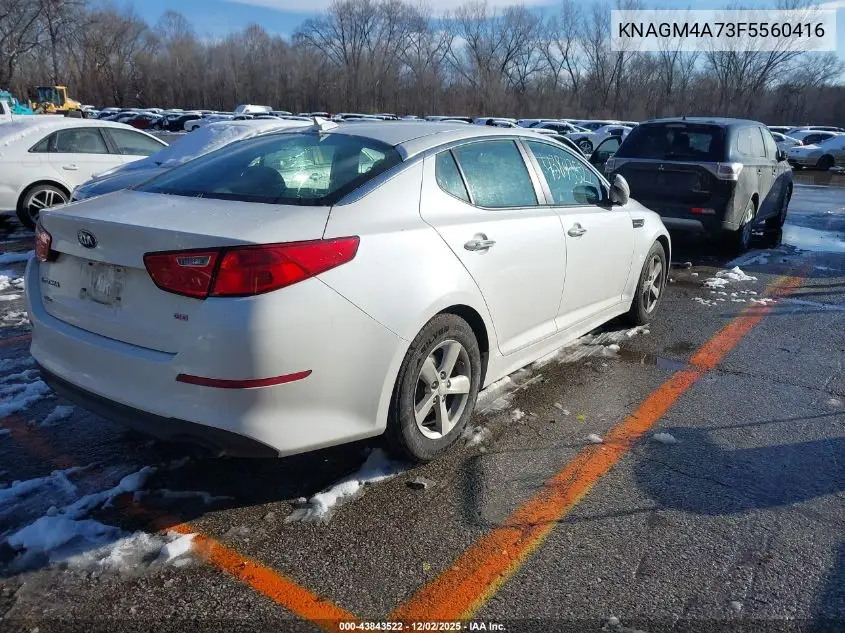 KNAGM4A73F5560416 2015 Kia Optima Lx