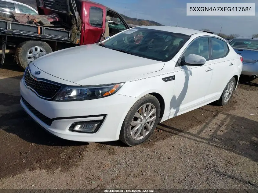 5XXGN4A7XFG417684 2015 Kia Optima Ex