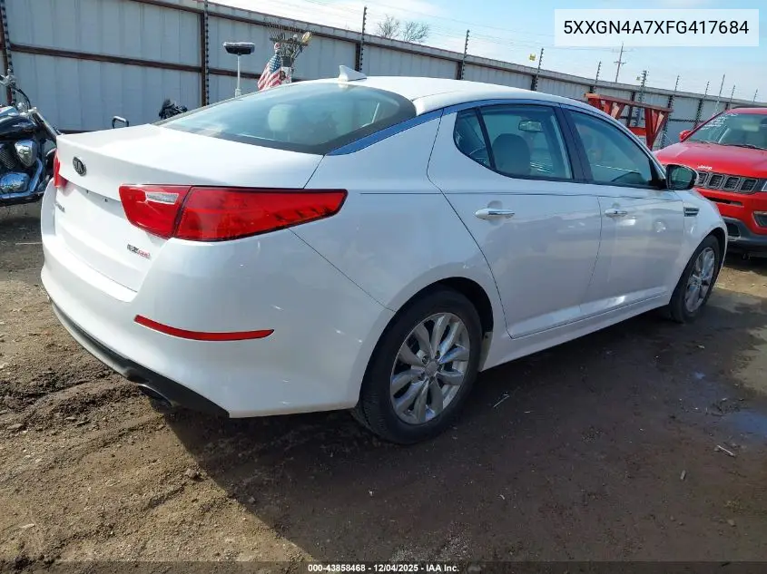 5XXGN4A7XFG417684 2015 Kia Optima Ex