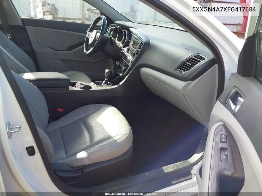 5XXGN4A7XFG417684 2015 Kia Optima Ex