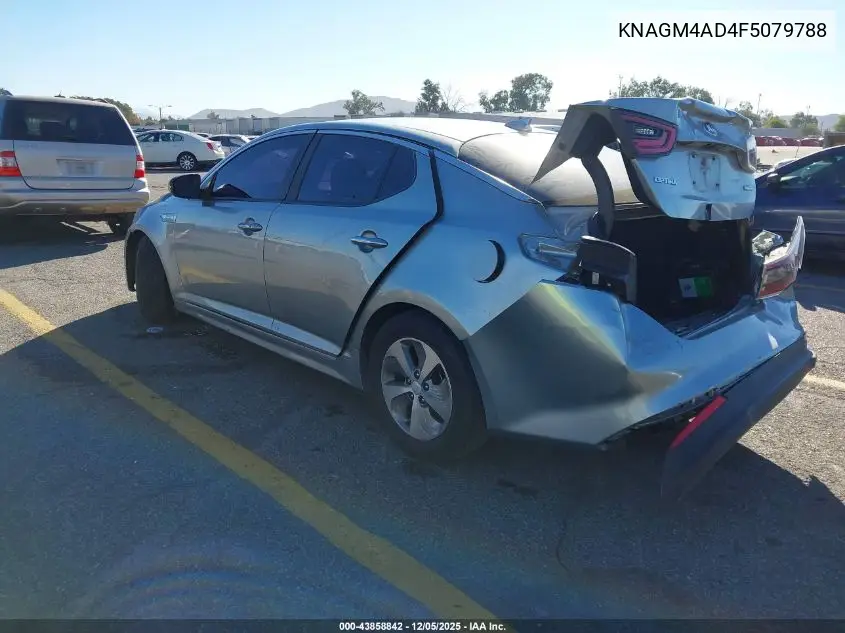 KNAGM4AD4F5079788 2015 Kia Optima Hybrid