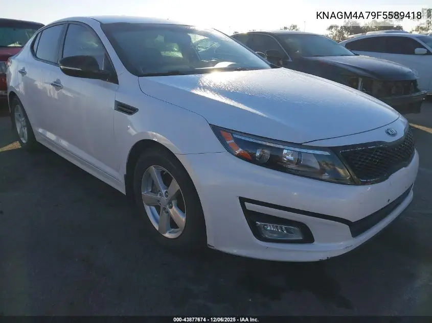 KNAGM4A79F5589418 2015 Kia Optima Lx