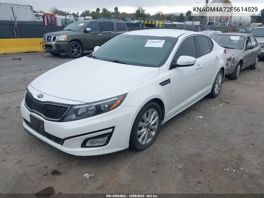 KNAGM4A72F5614529 2015 Kia Optima Lx