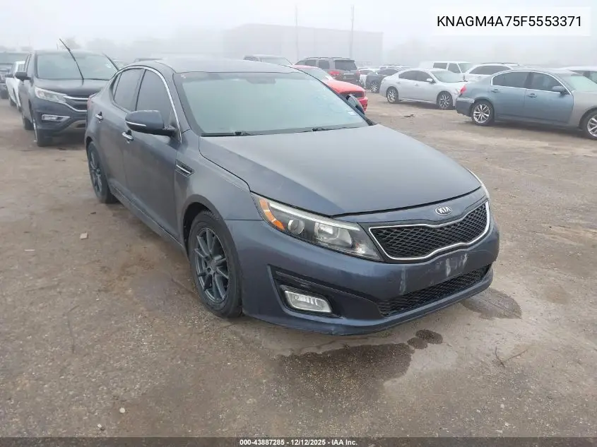 KNAGM4A75F5553371 2015 Kia Optima Lx