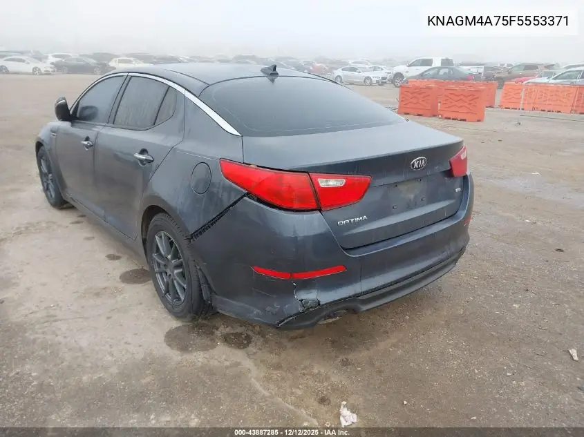 KNAGM4A75F5553371 2015 Kia Optima Lx
