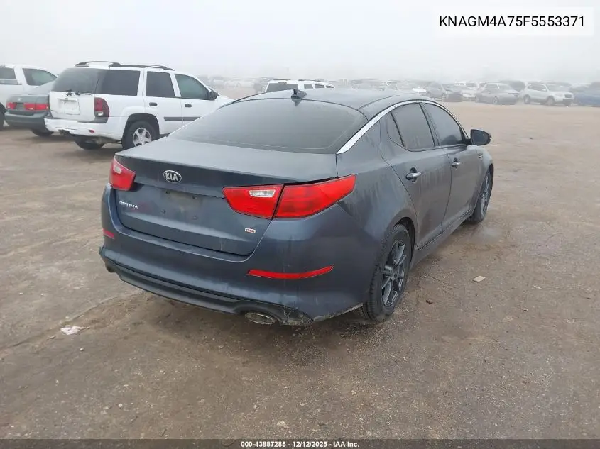 KNAGM4A75F5553371 2015 Kia Optima Lx