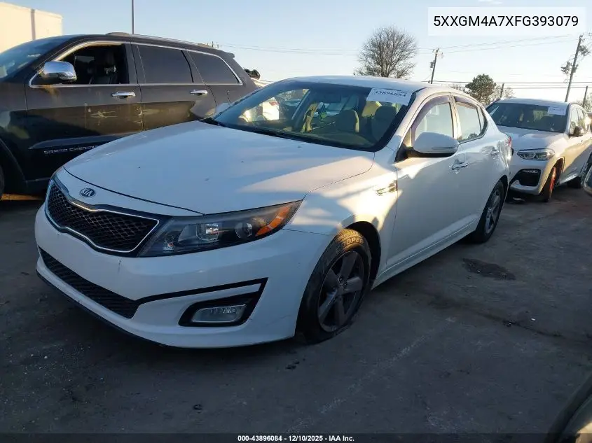 5XXGM4A7XFG393079 2015 Kia Optima Lx