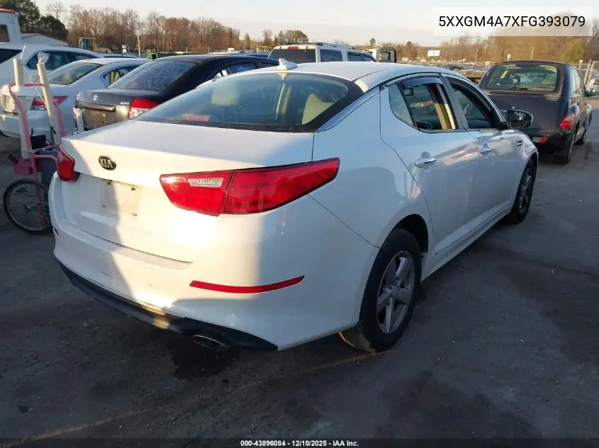 5XXGM4A7XFG393079 2015 Kia Optima Lx