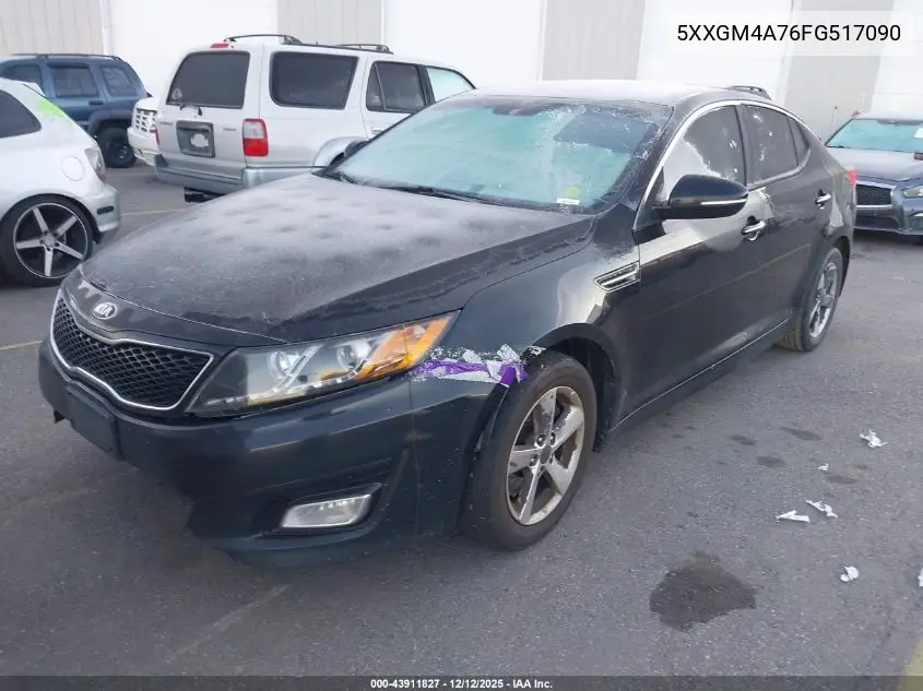 5XXGM4A76FG517090 2015 Kia Optima Lx