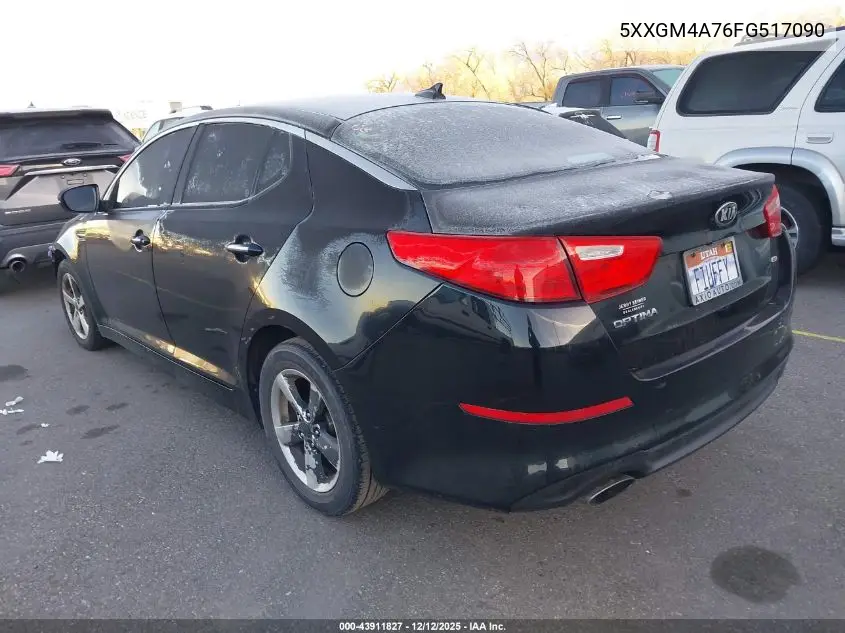 5XXGM4A76FG517090 2015 Kia Optima Lx