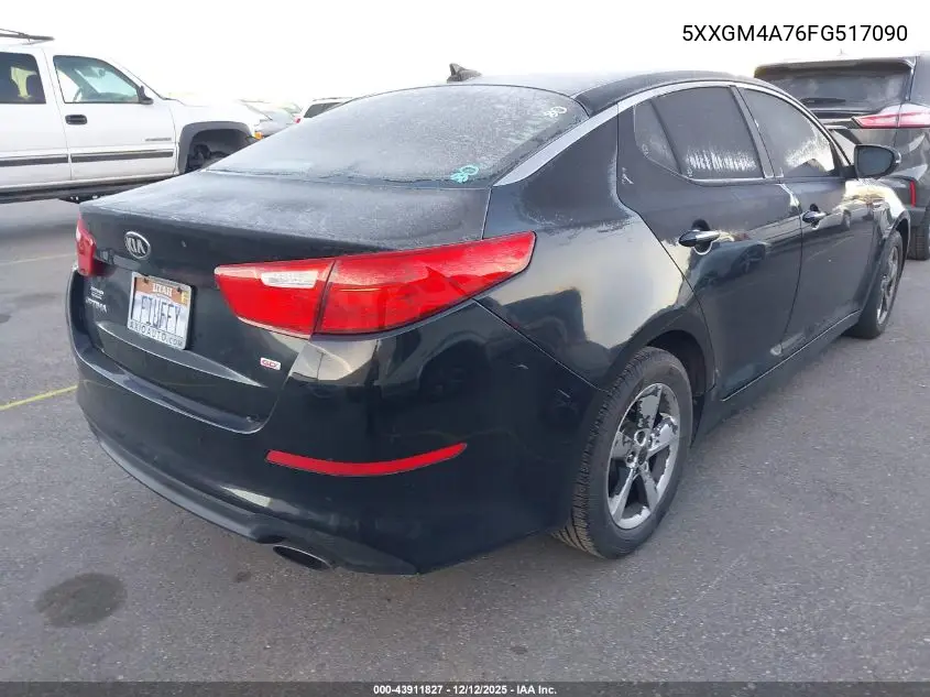 5XXGM4A76FG517090 2015 Kia Optima Lx